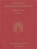 Corpus Christianorum: S. Hieronymi Presbyteri Opera, Pars I, 7: Opera Exegetica, Commentariorum In Matheum, Libri IV