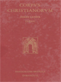 Corpus Christianorum: Corpus Benedictionum Pontificalium