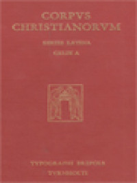 Image of Corpus Christianorum: Gesta Conlationis Carthaginiensis, Anno 411: Accedit Sancti Augustini Breviculus Conlationis Cum Donatistis