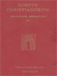 Corpus Christianorum, Continuatio Mediaeualis XII: Petri Abaelardi Opera Theologica 2. Theologia Christiana, Theologia Scholarium, Capitula Haeresum Petri Abaelardi