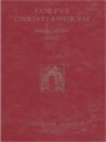 Corpus Christianorum: Aurelii Augustini Opera, Pars X,2: Sancti Aurelii Augustini, Enarrationes In Psalmos LI - C