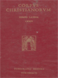 Corpus Christianorum: S Hieronymi Presbyteri Opera, Pars I, 3: Opera Exegetica, In Hieremiam, Libri VI