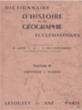 Dictionnaire D'Histoire Et De Géographie Ecclésiastiques 81: Downside - Dumno