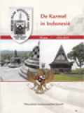 De Karmel In Indonesië 90 Jaar (1923-2013)