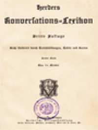 Image of Herder Konversations-Lexikon III: Elea Bis Gyulay