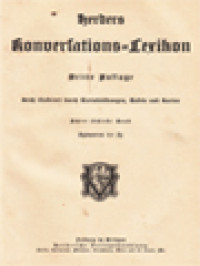 Image of Herder Konversations-Lexikon VIII: Spinnerei Bis Zz