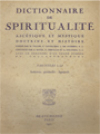 Image of Dictionnaire De Spiritualité (Ascétique Et Mystique; Doctrine Et Histoire) Tome VII.4: Industries Spirituelles - Izquierdo