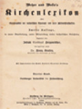 Wetzer Und Welte's Kirchenlexikon Oder Encyklopädie Der Katholischen Theologie Und Ihrer Hülfswissenschaften III: Census Bis Duguet