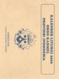 Image of Penanggalan Liturgi Ordo Karmel Provinsi Indonesia 2002