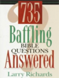 Image of 735 Baffling Bible Questions Answered