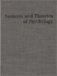 Image of Systems And Theories Of Psychology