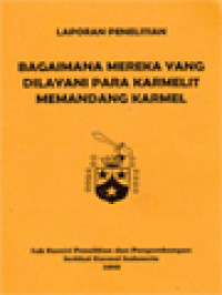 Bagaimana Mereka Yang Dilayani Para Karmelit Memandang Karmel