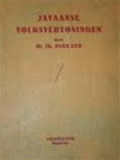 Javaanse Volksvertoningen: Bijdrage Tot De Beschrijving Van Land En Volk