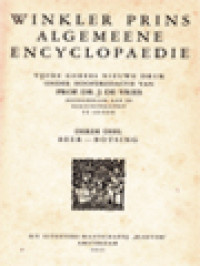 Image of Winkler Prins Algemeene Encyclopaedie III: Beer - Botsing