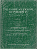 The American Journal Of Psychiatry: Can Antidepressants Cause Mania And Worsen The Course Of Affective Illness?, Psychiatry And The Nursing Home