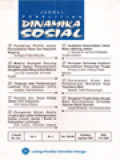 Jurnal Penelitian Dinamika Sosial: Pemikiran Politik Dalam Panembahan Reso Dan Republik Bagong, Makna Sumpah Pocong Sebagai upaya Penyeleseian Sengketa Pada Masyarakat Madura, Tinjauan Atas Pelaksanaan Latihan Pra Jabatan (LPJ), Remaja Dan Gaya Hidup Dalam Film Indonesia, Pengaruh Stres Sosio Lingkungan Pada kelangsungan Hidup Lansia Janda/Duda Di Kabupaten Lamongan, Arsitektur Komunikasi Literer Mata Mbeling Jeihan, Persepsi Terhadap Institusi Perpustakaan Perguruan Tinggi, Penolakan Grasi Dan Pelaksanaan Eksekusi Bagi Terpidana Mati, Pengaruh Tingkat Suku Bunga Bank Konvensional Terhadap Operasi Bank Syariah