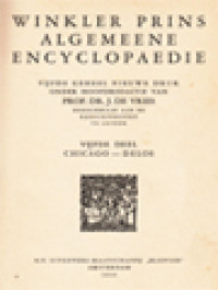 Image of Winkler Prins Algemeene Encyclopaedie V: Chicago - Delos