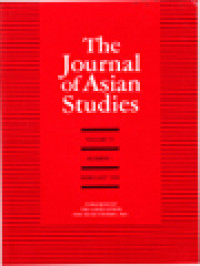 The Journal Of Asian Studies