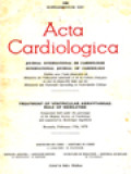 Acta Cardiologica: Journal International De Cardiologie, International Journal Of Cardiology: Treatment Of Ventricular Arrhythmias: Role Of Mexiletine