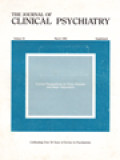 The Journal Of Clinical Psychiatry: Current Perspectives On Panic Disorder And Major Depression