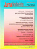 Jurnal Iman Ilmu Budaya: Pancasila Dan Politik Multikultural Di Indonesia, Memahami Pancasila Sebagai Ideologi, Peranan Pancasila Dalam Kehidupan Menggereja, Berbangsa, Dan Bernegara, Kenabian Agama Dalam Masyarakat Pancasila, Manusia Biblis, Kebijaksanaan Salib