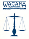 Wacana Humaniora: Mitos Sukses Dalam Sastra Amerika, Dilema Perempuan Islam Dalam La Nuit Sacree, Psikoanalisa Dan Dekonstruksi: Lacan Dan Derrida, Cohesion Realized By Lexical Relationship In Discourse Analysis, Bahasa Dan Hegemoni Negara, Gaya Akrab Dalam Beberapa Puisi Sulistyotami Iesmaniasta Penyair Wanita Jawa Moderen, Analisis Sintaksis Berdasarkan Fungsi, Kategori, Dan Peran Dalam Bahasa Indonesia