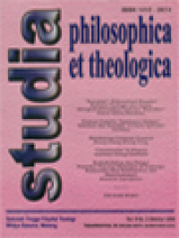 Studia Philosophica Et Theologica: Merekayasa Generasi Penerus (147-158)