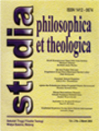 Studia Philosophica Et Theologica: Patrologi: Sebuah Pengantar (118-128)