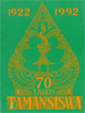 Pendidikan Dan Pengembangan Sumber Daya Manusia: Peringatan 70 Tahun Tamansiswa (1922-1992)