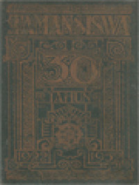 Buku Peringatan Taman-Siswa 30 Tahun (1922-1952)