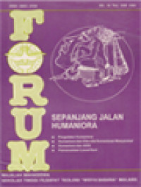 Image of Forum Filsafat: Sepanjang Jalan Humaniora