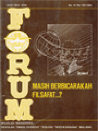 Image of Forum Filsafat: Masih Berbicarakah Filsafat...?