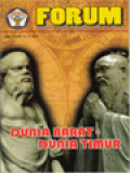 Forum Filsafat: Dunia Barat-Dunia Timur