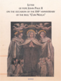 Image of Letter Of Pope John Paul II On The Occasion Of The 550th Anniversary Of The Bull 