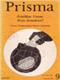 Image of Prisma: Pemilihan Umum: Pesta Demokrasi