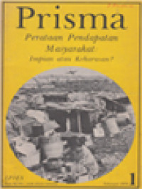 Image of Prisma: Perataan Pendapatan Masyarakat: Impian Atau Keharusan?