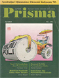 Image of Prisma: Soedradjad Djiwandono: Ekonomi Indonesia '95