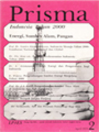 Image of Prisma: Indonesia Tahun 2000: Energi, Sumber Alam, Pangan