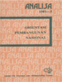 Analisa: Orientasi Pembangunan Nasional