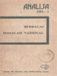 Image of Analisa: Berbagai Masalah Nasional