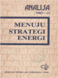 Image of Analisa: Menuju Strategi Energi