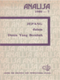 Image of Analisa: Jepang Dalam Dunia Yang Berubah