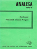Analisa: Berbagai Masalah Dalam Negeri