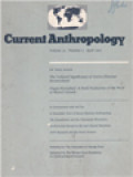 Current Anthropology: The Cultural Significance Of Grotta Guattari Recinsidered, Dogon Restudied: A Field Evaluation Of The Work Of Marcel Griaule - Volume 32, Number 2, April 1991