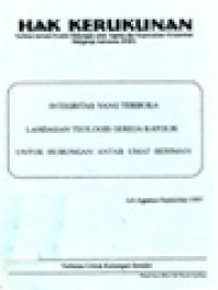 Image of Integritas Yang Terbuka Landasan Teologis Gereja Katolik Untuk Hubungan Antar Umat Beriman