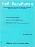 Hubungan Protestan Dan Katolik, Susunan Hirarki Gereja Katolik, Bibel, Qur'an Dan Sains Modern (Penutup), Laporan Komisi HAK MAWI, Anggaran Dasar Yayasan Amal Bhakti Muslim Pancasila