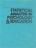 Statistical Analysis In Psychology & Education