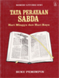 Image of Tata Perayaan Sabda: Hari Minggu Dan Hari Raya (Buku Pemimpin)