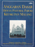 Anggaran Dasar Dewan Pastoral Paroki Keuskupan Malang