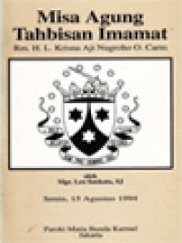 Image of Misa Agung Tahbisan Imamat Rm. H. L. Krisna Aji Nugroho O.Carm